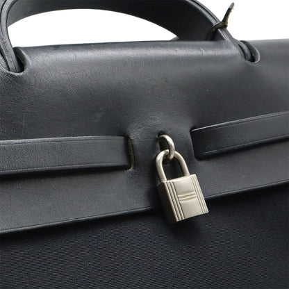 エルメス エールバッグMM トワルオフィシエ レザー 2wayショルダーバッグ