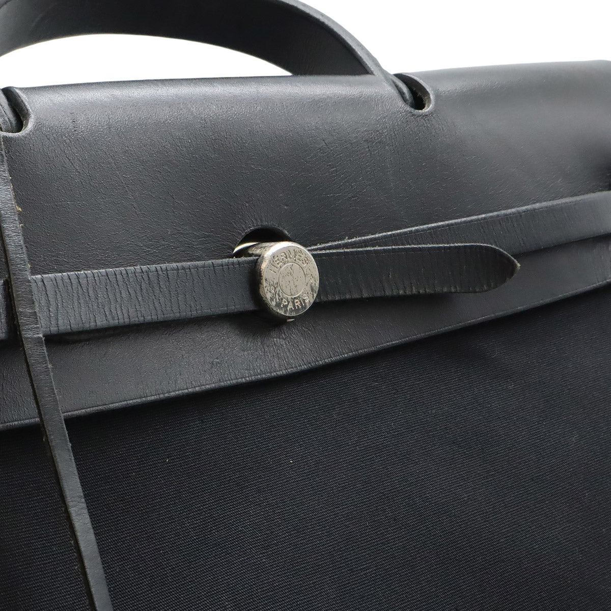 エルメス エールバッグMM トワルオフィシエ レザー 2wayショルダーバッグ