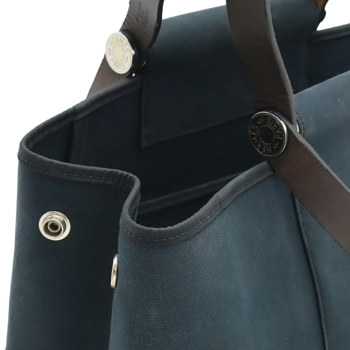 エルメス カバックエランPM トワルオフィシエ レザー 2wayバッグ