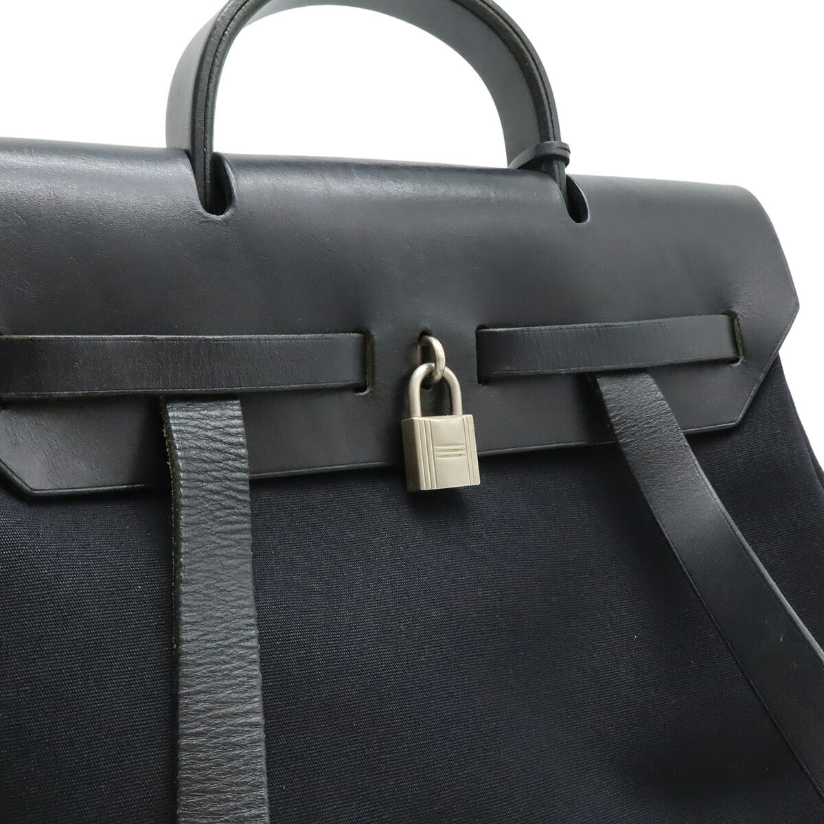 エルメス エールバッグアドPM トワルオフィシエ レザー リュックサック