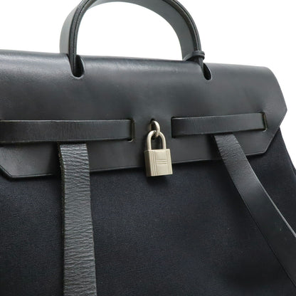 エルメス エールバッグアドPM トワルオフィシエ レザー リュックサック