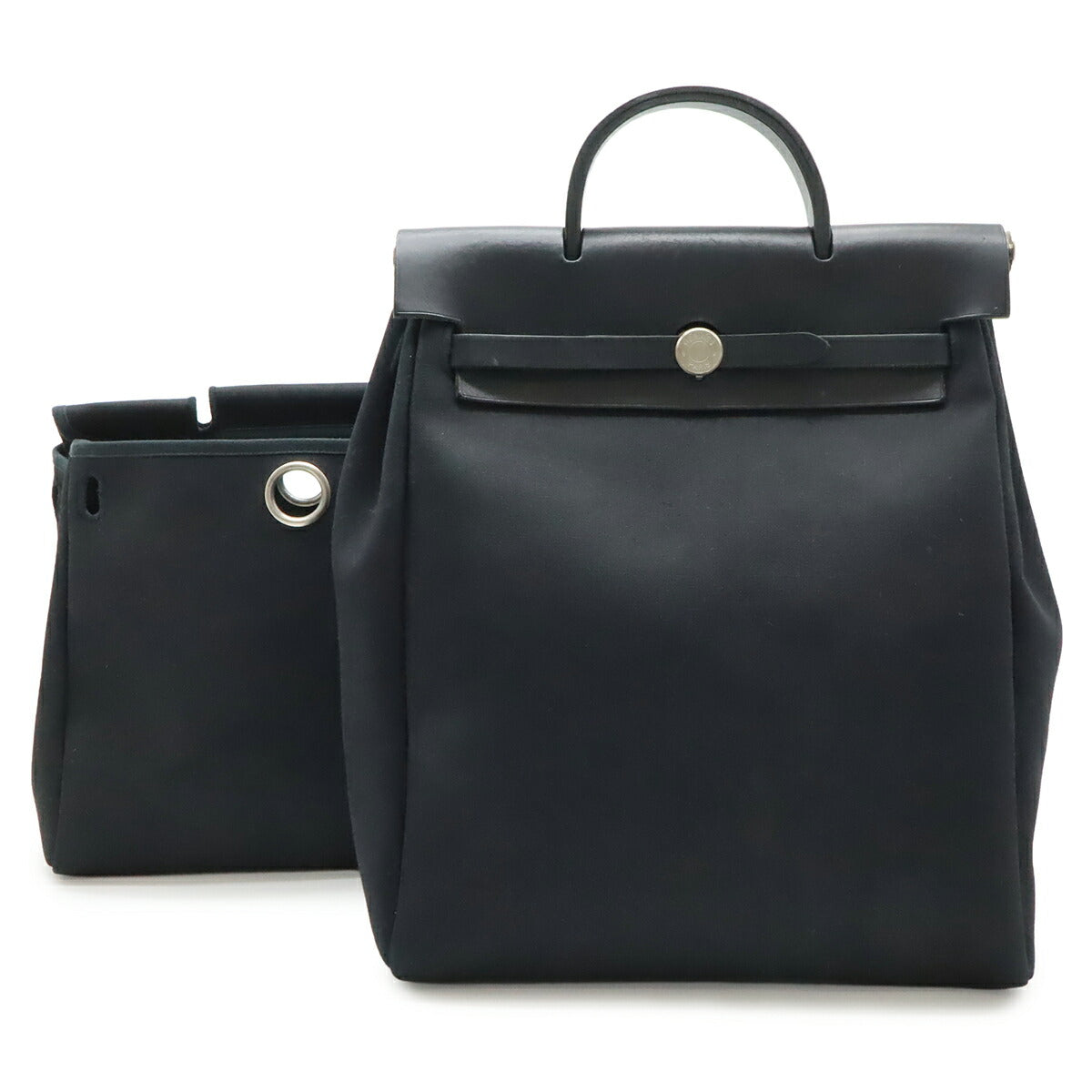 エルメス エールバッグアドPM トワルオフィシエ レザー 2wayバッグ