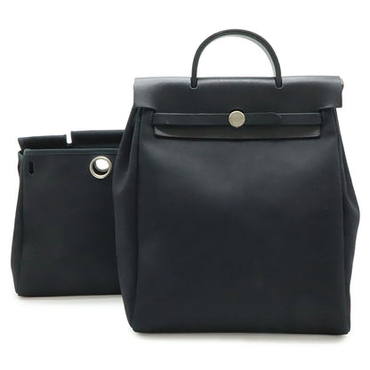 エルメス エールバッグアドPM トワルオフィシエ レザー 2wayバッグ