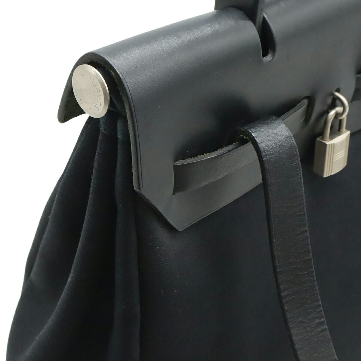 エルメス エールバッグアドPM トワルオフィシエ レザー 2wayバッグ