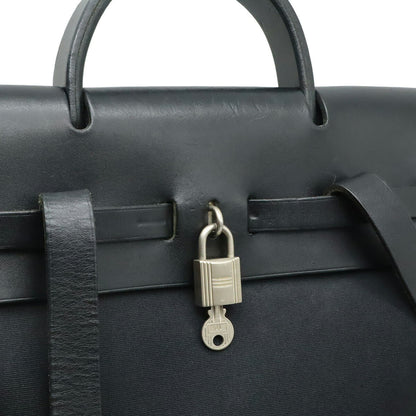 エルメス エールバッグアドPM トワルオフィシエ レザー 2wayバッグ