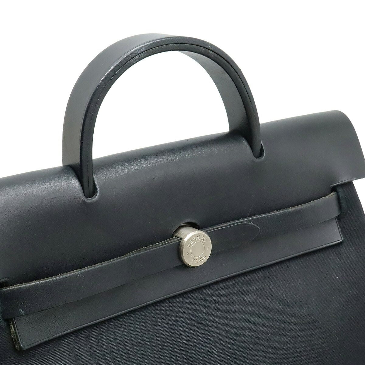 エルメス エールバッグアドPM トワルオフィシエ レザー 2wayバッグ