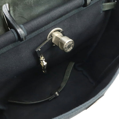 エルメス エールバッグアドPM トワルオフィシエ レザー 2wayバッグ