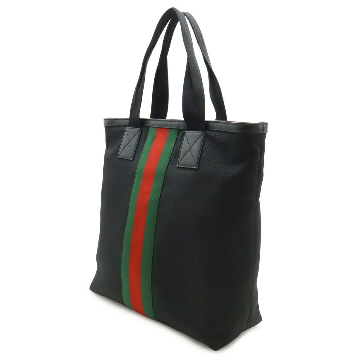 グッチ ナイロンキャンバス トートバッグ