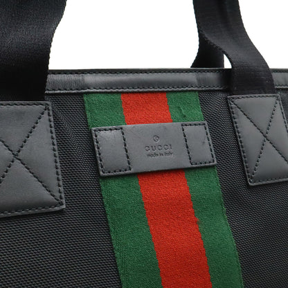 グッチ ナイロンキャンバス トートバッグ