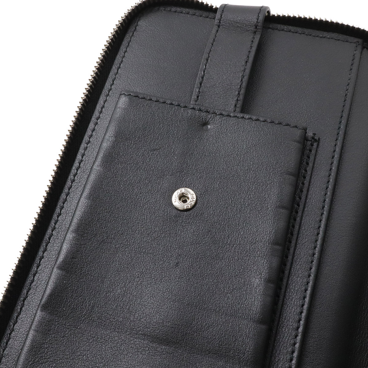 グッチ マイクログッチシマ レザー長財布