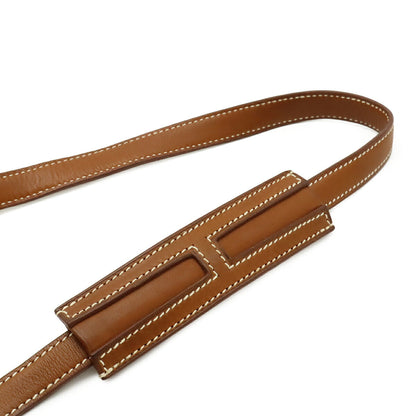 エルメス ベルランゴPM トワルアッシュ レザー ショルダーバッグ