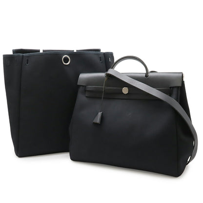 エルメス エールバッグMM トワルオフィシエ レザー 2wayバッグ