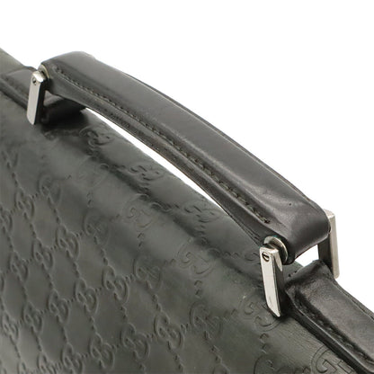 グッチ グッチシマ レザー ブリーフケース
