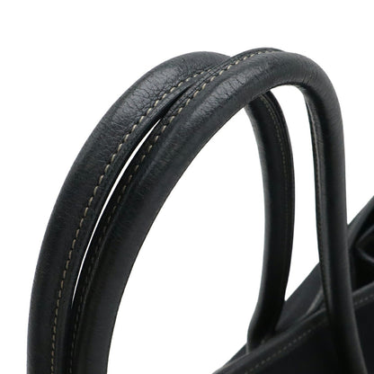 エルメス ガーデンパーティPM トワルオフィシエ キャンバス レザー トートバッグ