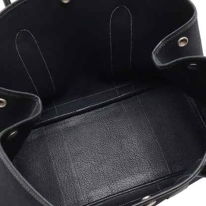 エルメス ガーデンパーティPM トワルオフィシエ キャンバス レザー トートバッグ