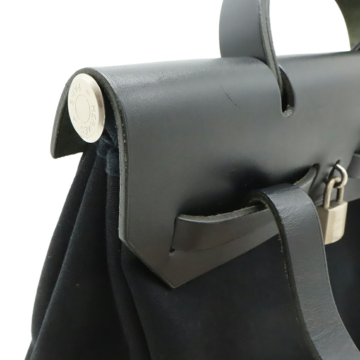 エルメス エールバッグアドPM トワルオフィシエ レザー リュックサック