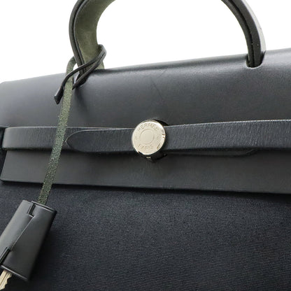 エルメス エールバッグアドPM トワルオフィシエ レザー リュックサック