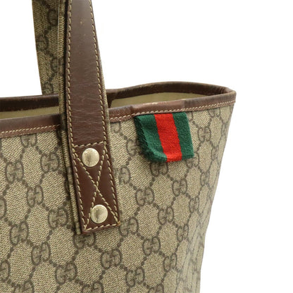 グッチ GGスプリーム コーテッドキャンバス トートバッグ