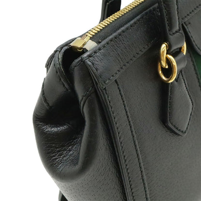 グッチ オフィディア レザー ハンドバッグ