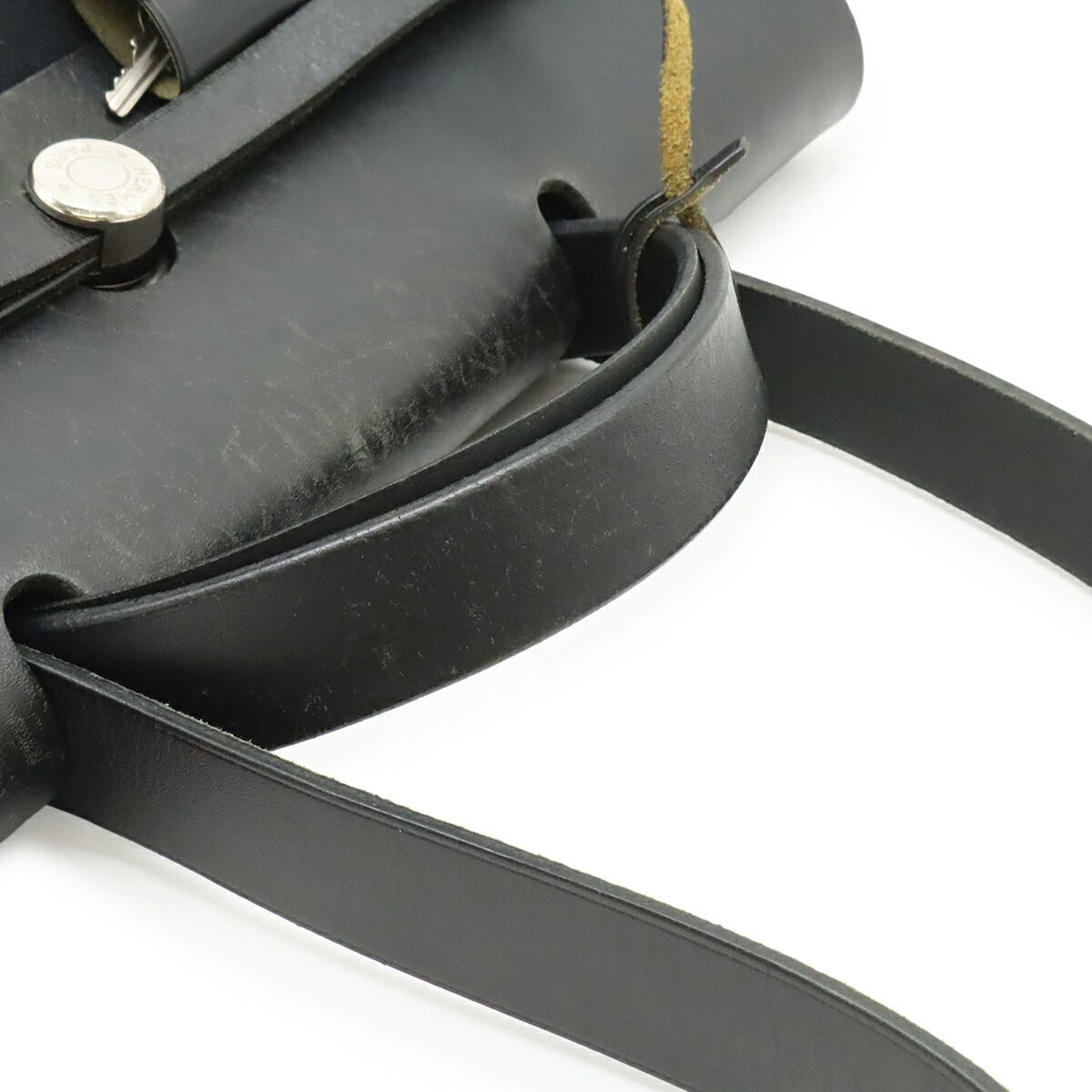エルメス エールバッグMM トワルオフィシエ レザー 2wayバッグ