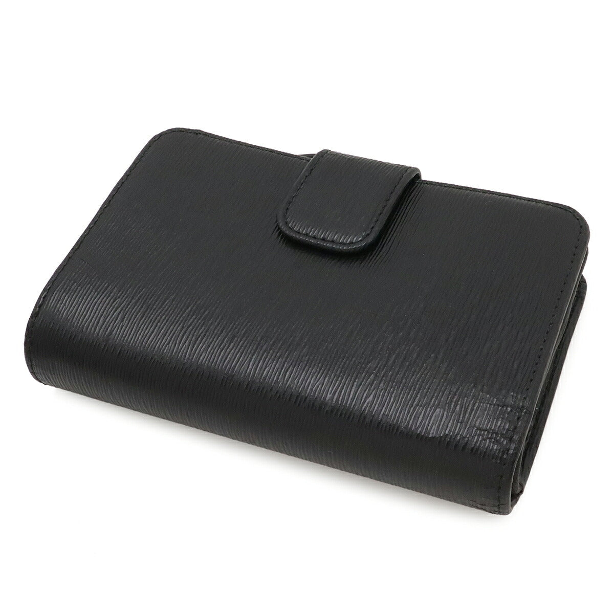 プラダ Vitello Move レザー二つ折り財布