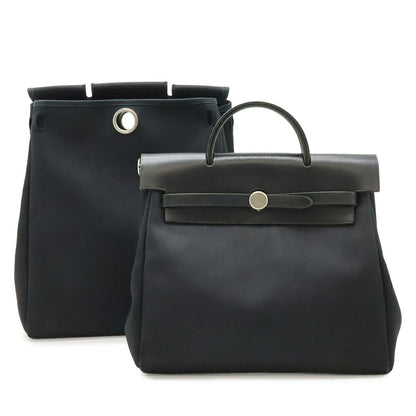エルメス エールバッグアドPM トワルオフィシエ レザー 2wayリュックサック