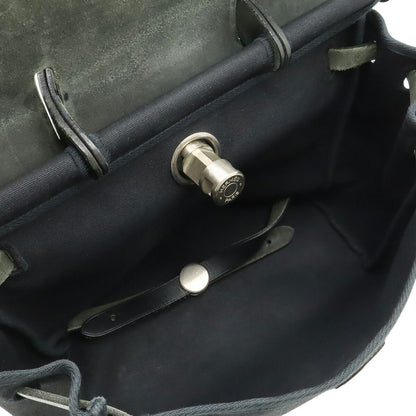エルメス エールバッグアドPM トワルオフィシエ レザー 2wayリュックサック