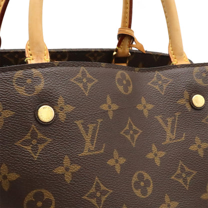 ルイヴィトン モンテーニュ モノグラム トートバッグ
