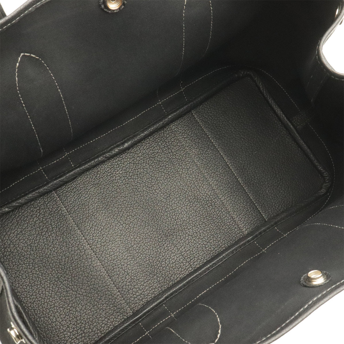 エルメス ガーデンパーティPM トワルオフィシエ レザートートバッグ