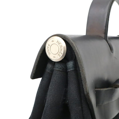 エルメス エールバッグアドPM トワルオフィシエ レザー バックパック