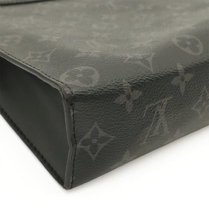 ルイヴィトン ポシェットヴォワヤージュMM モノグラモンエクリプス クラッチバッグ