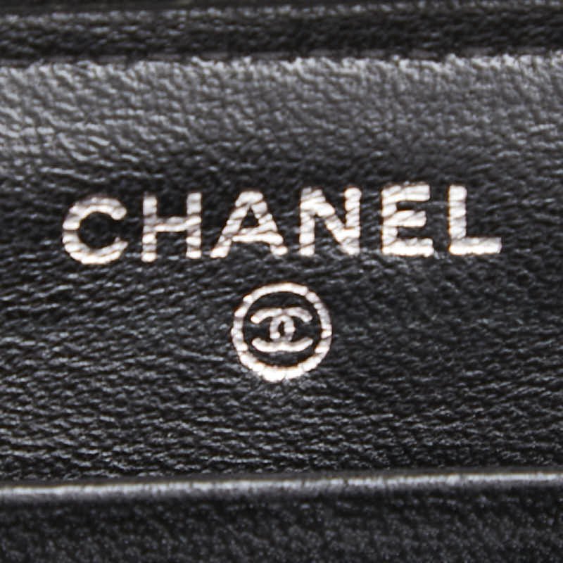 シャネル マトラッセ ラムスキン ロングウォレット