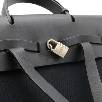エルメス エールバッグPM トワルオフィシエ レザー 2wayバッグ
