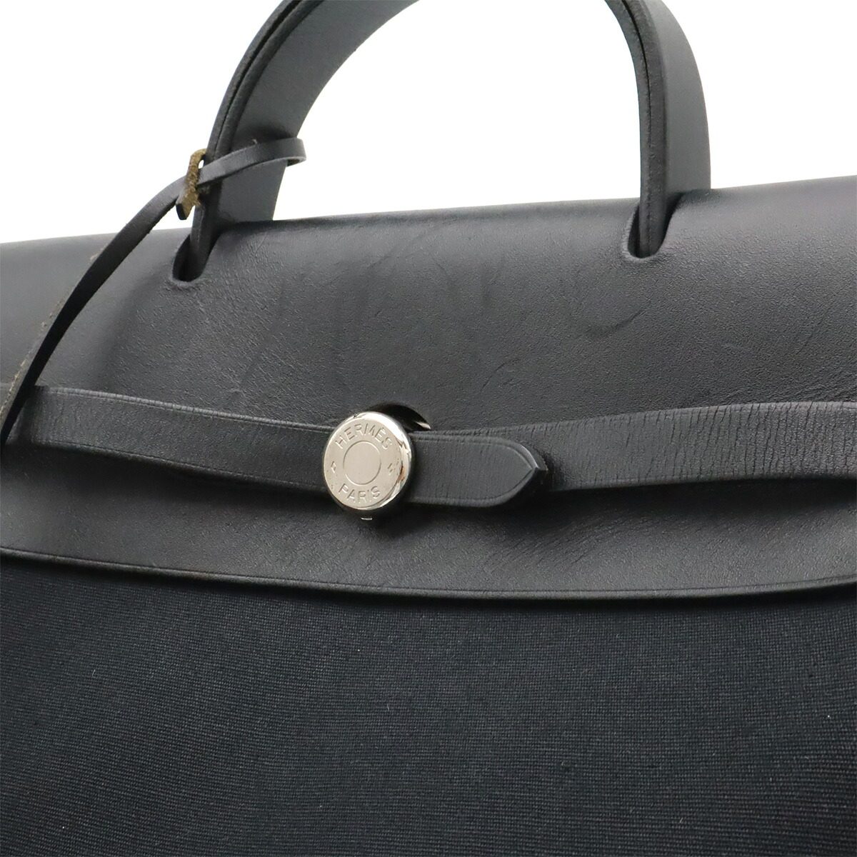 エルメス エールバッグPM トワルオフィシエ レザー 2wayバッグ