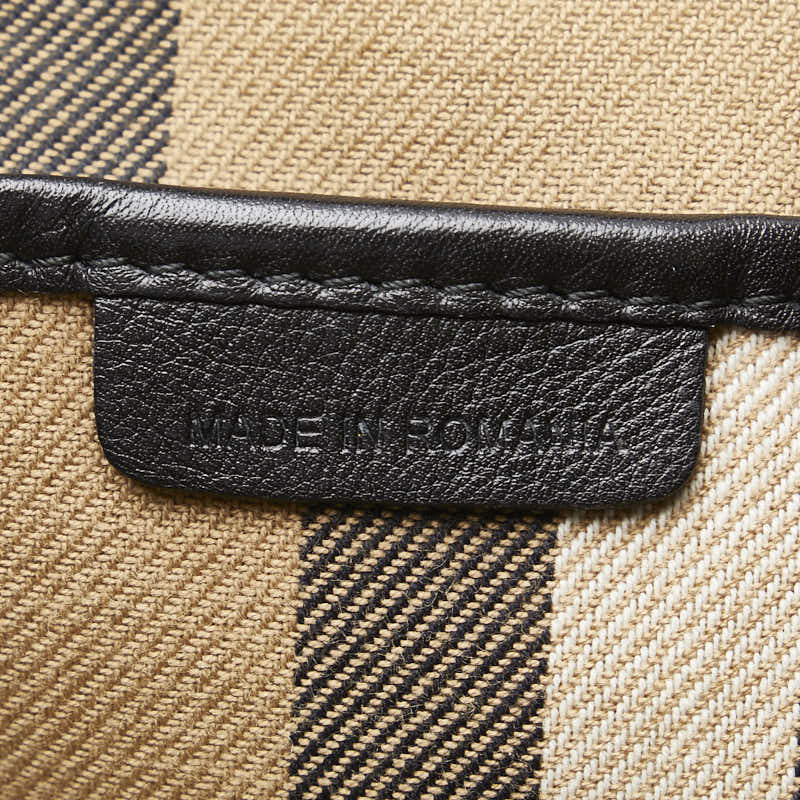 バーバリー ノバ チェック レザー 2WAY トートバッグ