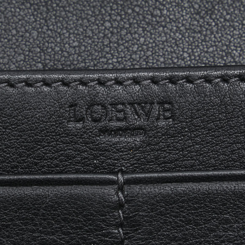 ロエベ リピート アナグラム PVCレザー 長財布