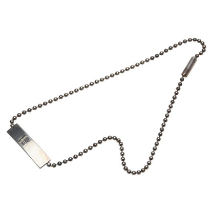 グッチ ロゴプレート SV925 ネックレス