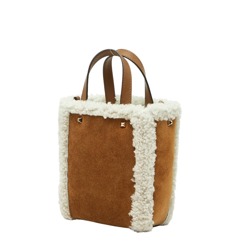 JIMMY CHOO シアリング スエード 2WAY バッグ