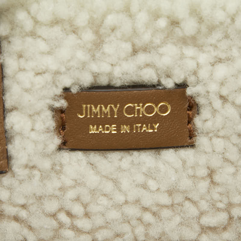 JIMMY CHOO シアリング スエード 2WAY バッグ