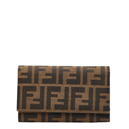 フェンディ ズッカ キャンバス 三つ折り財布