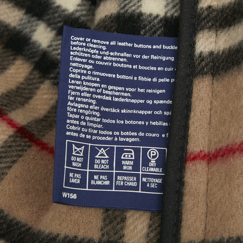 バーバリー SPECIALITY DUFFLE COATING ウールコート