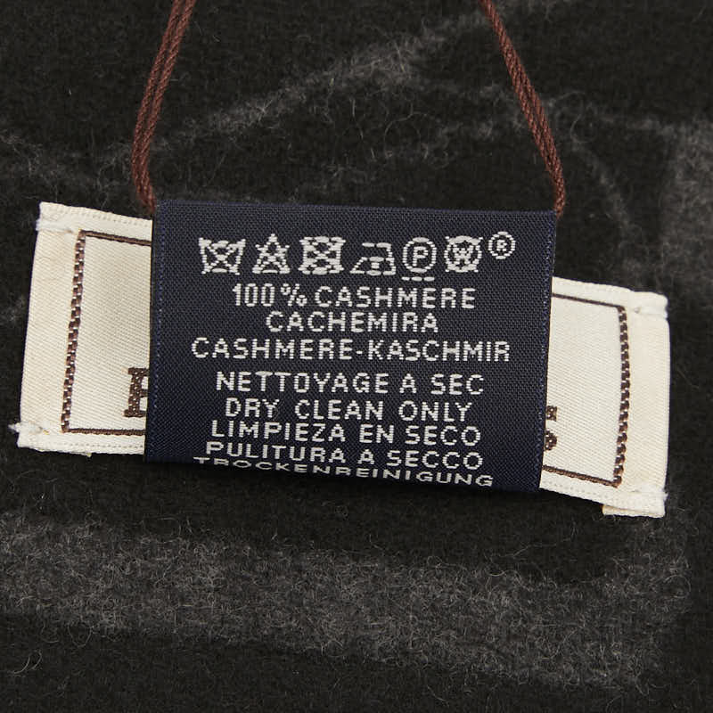 エルメス クリックセヌエ カシミヤマフラー