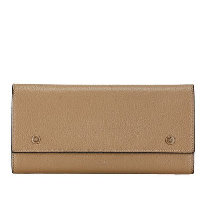 セリーヌ ラージフラップ レザー長財布