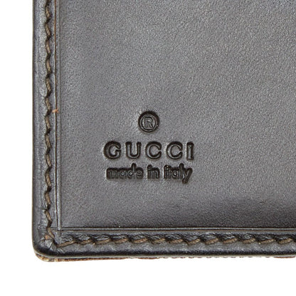 グッチ ジャッキー GGキャンバス 二つ折り財布