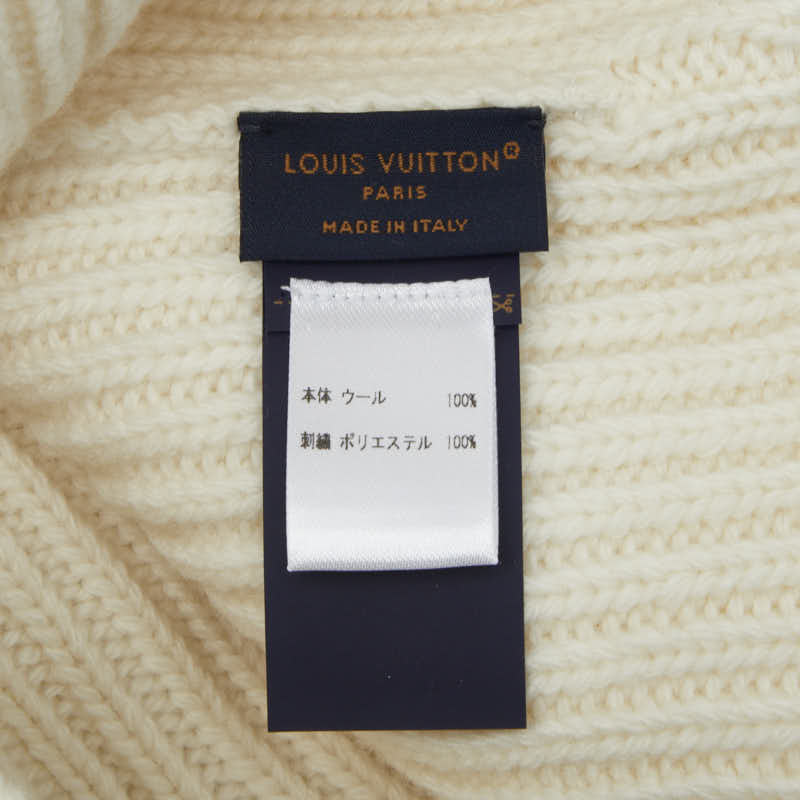 ルイヴィトン LVヘッドライン ウールニットキャップ