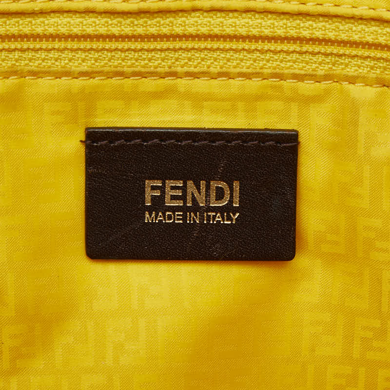 フェンディ ズッカ PVCレザー トートバッグ