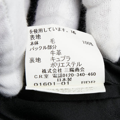 バーバリー チェック ウール トレンチコート