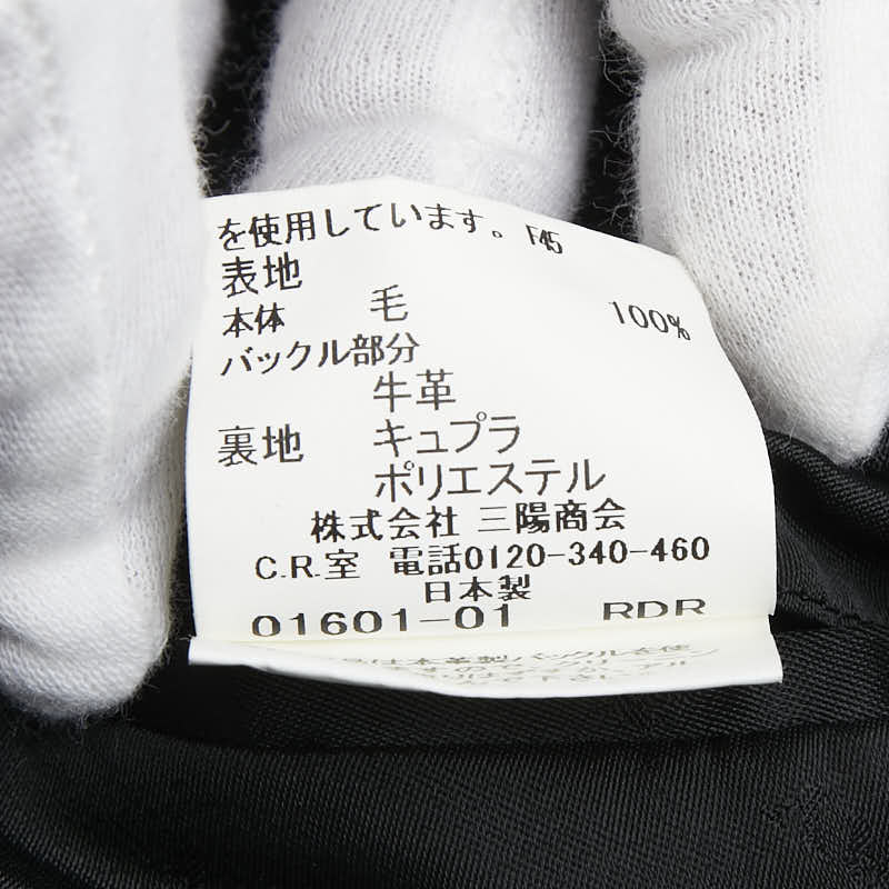 バーバリー チェック ウール トレンチコート