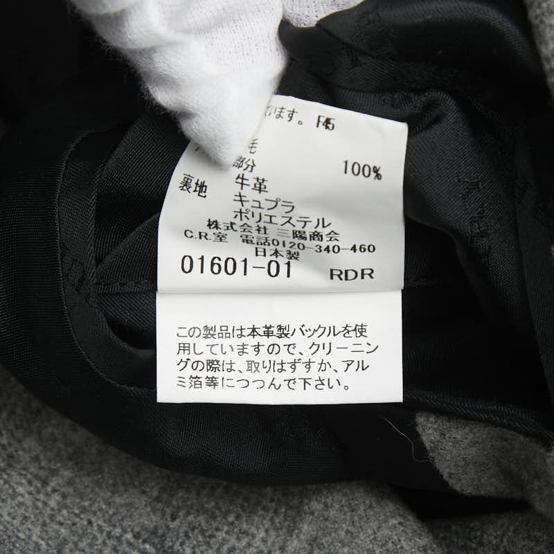 バーバリー チェック ウール トレンチコート