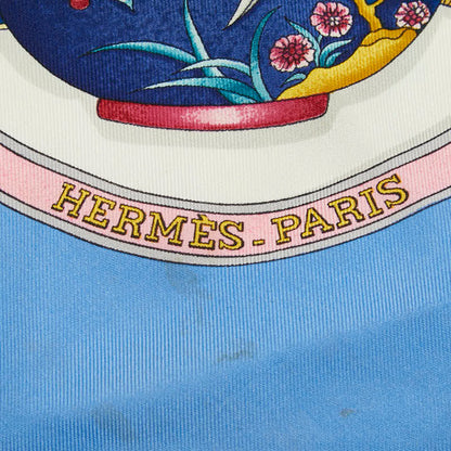 エルメス Qu importe le flacon シルクスカーフ